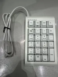 REALFORCE RT1 テンキーボード ホワイト キー荷重 45g 有線 - メルカリ