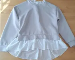 重ね着風 スウェット