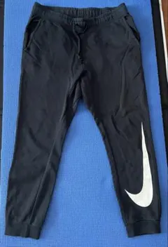 ビンテージ Nike ブラック ジョガーパンツ M