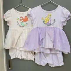 petit main プリンセス　ルームウェア　ラプンツェル　アリエル　セット