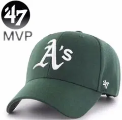 47ブランド フォーティセブン キャップ MVP アスレチックス ダークグリーン