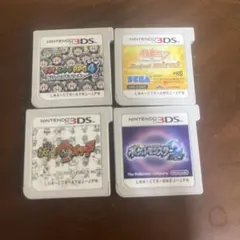 ニンテンドー3DS ゲームソフト 4本セット