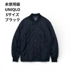 未使用級 UNIQLO ヒートテックウォームパデッドジャケット S ブラック
