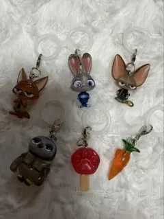 ディズニー ズートピア めじるしアクセサリー コンプリート セット