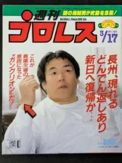 プロレスラー長州力 雑誌4冊セット - メルカリ