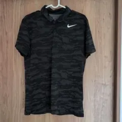 ナイキ NIKE ゴルフウェア 半袖 ポロシャツ カモフラ 迷彩　Mサイズのサムネイル