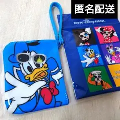 ディズニーリゾート　ランダム　ポーチ　ドナルド　サングラス　ディズニー