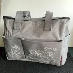 ☆新品☆　リラックマ　BOXバッグ　Joshin　グレー