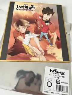 ハイキュー ゴミ捨て場の決戦展 色紙 黒尾鉄朗 孤爪研磨