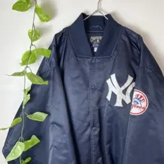 極美品✨3XL✨Majestic ニューヨークヤンキース スタジャン MLB