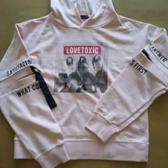 Lovetoxic ラブトキ Lサイズ ピンク トレーナー
