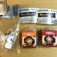 サンリオ　ミニチュアパッケージコレクション　ポムポムプリン　ハローキティ