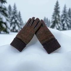 URBAN RESEARCH ツイード レザー グローブ メンズ L【美品】