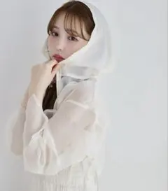 あ*様 シアーパーカー　アイボリー