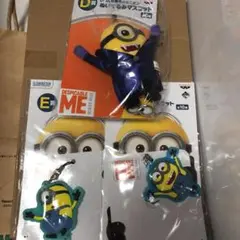 一番くじ　怪盗グルー　ミニオン  ぬいぐるみ マスコット　ラバーマスコットセット