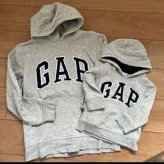 【最終価格】gapパーカー　おそろい フード付き　サイズ90 gapキッズXL