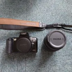 フィルムカメラ【ジャンク】Canon EOS Kiss レンズ SIGMAのサムネイル
