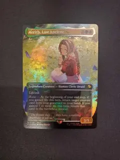 MTG PSA10 最後の古代種、エアリス 英語版foil チョコボバンドル 最後の古代種エアリス MTG チョコボトラック foil 日本語版 FF 極美品