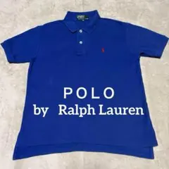 160 青 Polo by Ralph Lauren ポロシャツ ラルフローレン