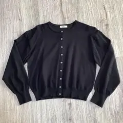 earth music & ecology ブラックカーディガン