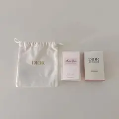 Dior 試供品サンプル香水2種＋巾着のサムネイル