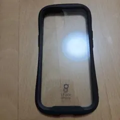 iFace iPhone用ハードケース クリア/ブラック