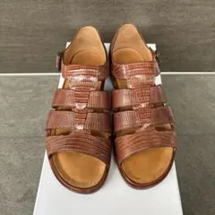 F.LLI GIACOMETTI ジャコメッティ グルカサンダル 41 ブラウン - メルカリ