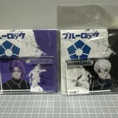 ブルーロック　アクリルブロック　凪・玲王セット