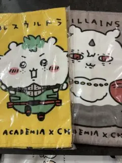 ちいかわ✖️ヒロアカ　コラボ　フェイスタオル２枚セット