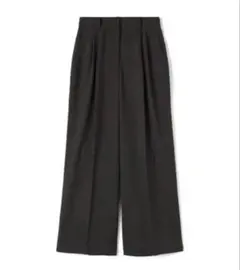 トゥモローランド　ダークグレー ワイドパンツ サイズ34 手洗い　涼しい