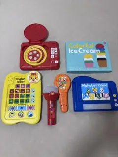 英語タブレット・ピザ作り・知育玩具セット