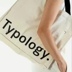 Typology ティポロジーフランスオーガニックコスメ トートバッグ2点 