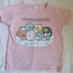 すみっコぐらし Tシャツ ピンク