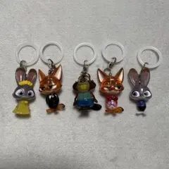 ズートピア2 めじるしチャーム コンプリート