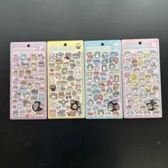 【新作新品未使用】ボンボンドロップシール　4種あにまるあくありうむばーどきゃっと