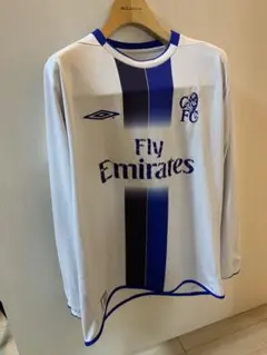 チェルシー　Umbro シャツ サッカー　レトロ　アウェイ　長袖　2003