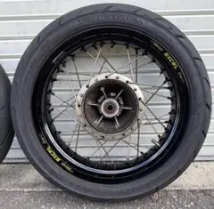 SR400 エキセルリム 17インチ 3.00/4.00 セット EXCEL RIM エキセルリム SR400 17インチキット タイプ：ロゴなし