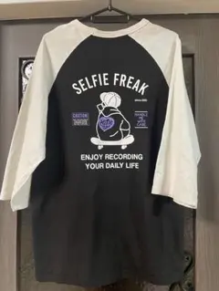 Selfie Freak ラグランTシャツ Lサイズ