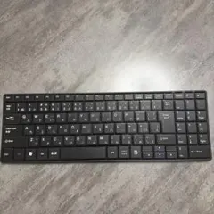 サンワサプライ　ワイヤレススリムキーボードSKB-WL22BKのサムネイル
