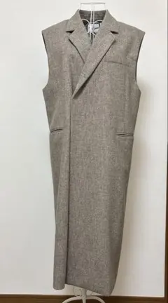 MIESROHE 茶系 ロングジレsize1