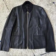 ポールスミス　レザージャケット　羊革　ブルゾン　ライダース　ブラック 楽天市場】Paul Smith ポールスミス ジャケット サイズ:XL スタッズ