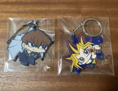 遊戯王 闇遊戯 海馬 一番カフェ アクキー ストラップ 2点セット 新品未使用 遊戯王 闇遊戯 海馬 一番カフェ アクキー ストラップ 2点セット
