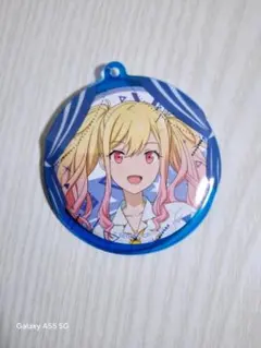 プロセカ　天馬咲希ちゃんの缶バッチと缶バッチカバー型キーホルダー　劇場版一番くじ