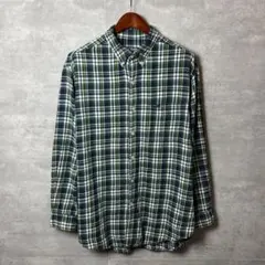 SALE❣️CHAPS Ralph Lauren チェック 長袖ネルシャツ Lサ