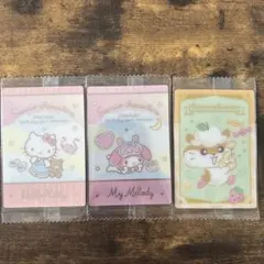 サンリオキャラクターズ ウエハース カード 3枚セット