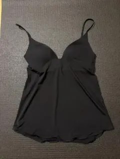 UNIQLO マメクロゴウチ エアリズムプランジブラキャミソール XS 黒