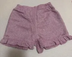 familiar フリル付きハーフパンツ 80cm
