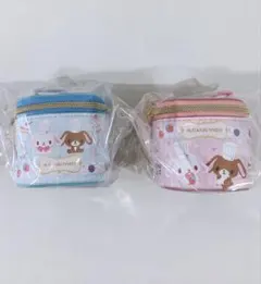 シュガーバニーズ ミニミニバニティポーチ 2種セット シュガバニ ブルー ピンク