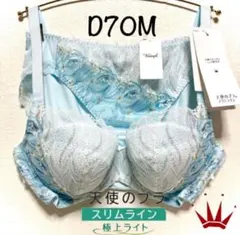 D70M 天使のブラ スリムライン582 ブラ＆ショーツ Purple - メルカリ