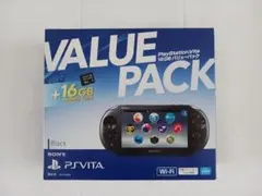 PS Vita バリューパック ブラック 16GBメモリーカード付き